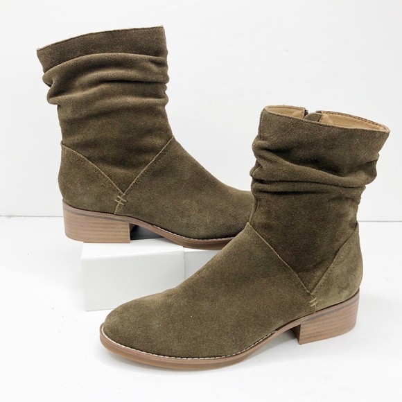 LUCCA Lane Donny Darling brown suede ankle bootie - Picture 5 of 10